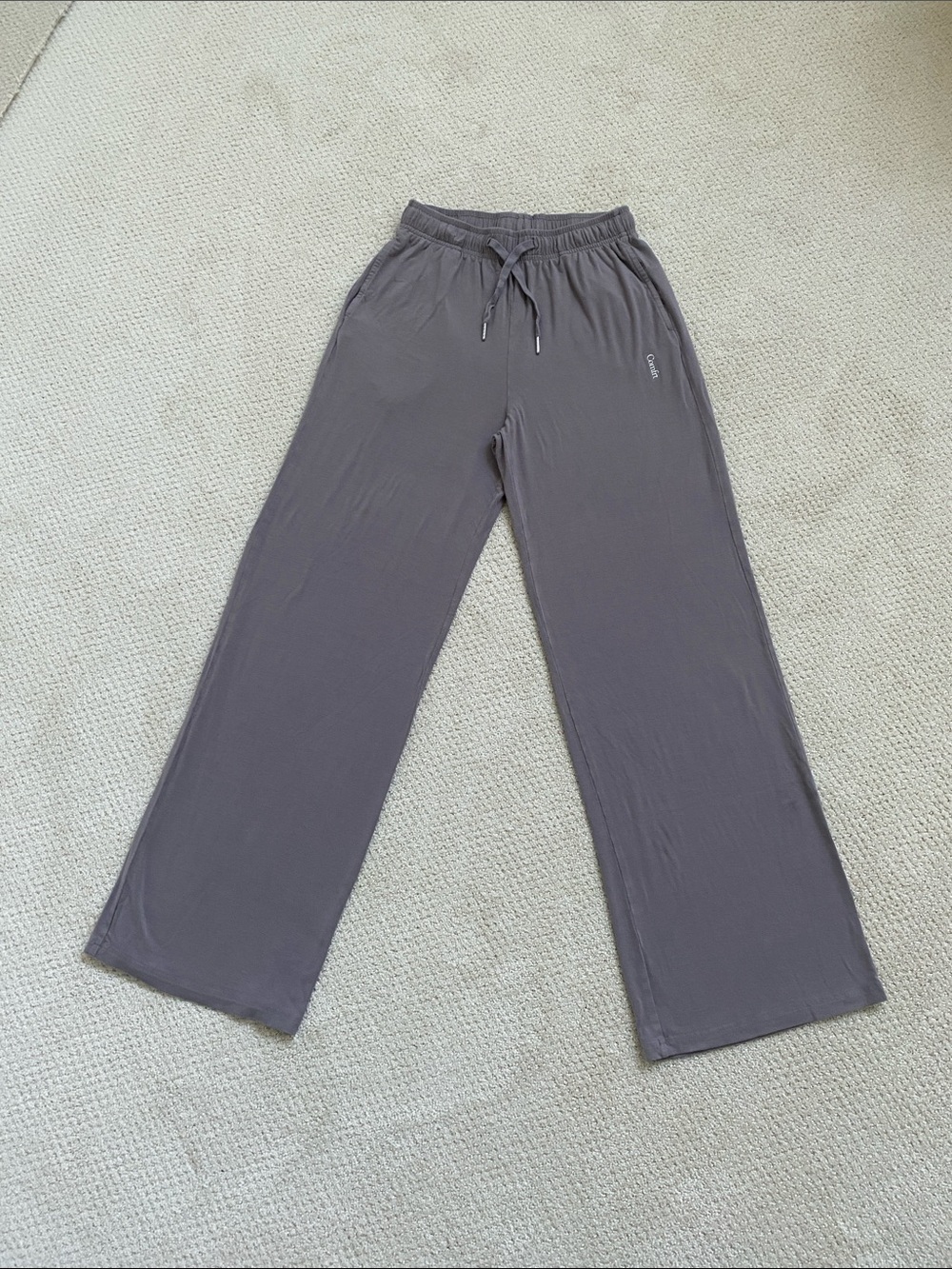 COMFRT Gray Wide Leg Cloud Loungwear Pant